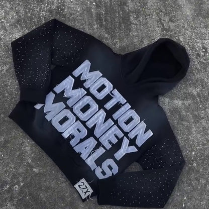 Motion Money Morals hoodie