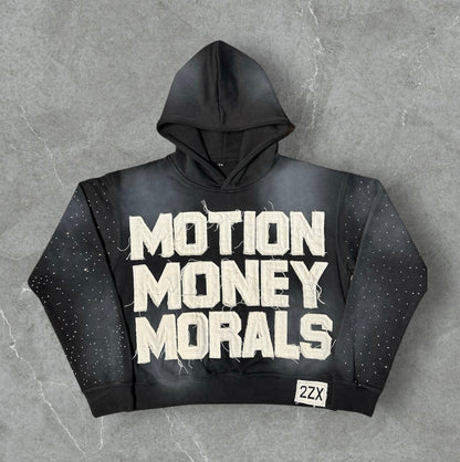 Motion Money Morals hoodie